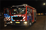 Brandweer naar Oefencentrum Wijster